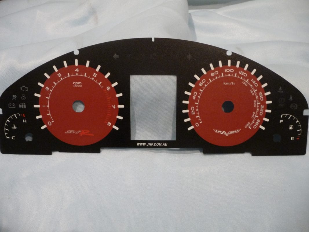 JHP Holden Commodore VE Instrument Cluster Dials JHP