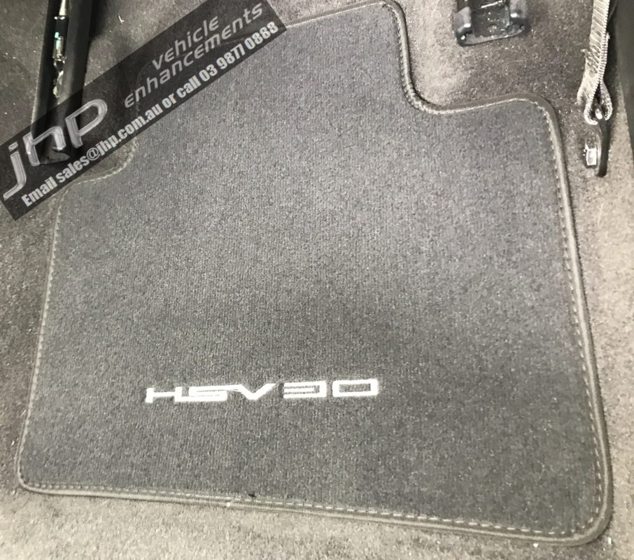 Genuine HSV GEN F2 "HSV 30" front & rear floor mat set JHP